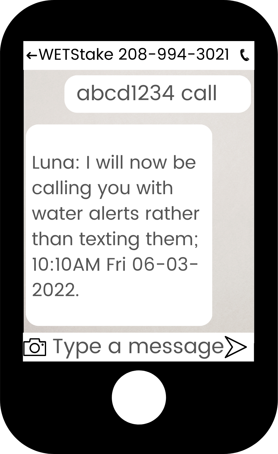 Call command example
