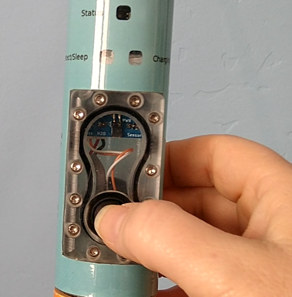 WET Stake power button